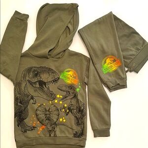 Jurassic Park Hoodie and Pants Set